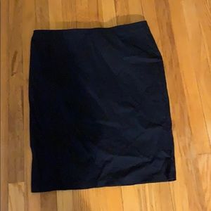 Navy blue skirt